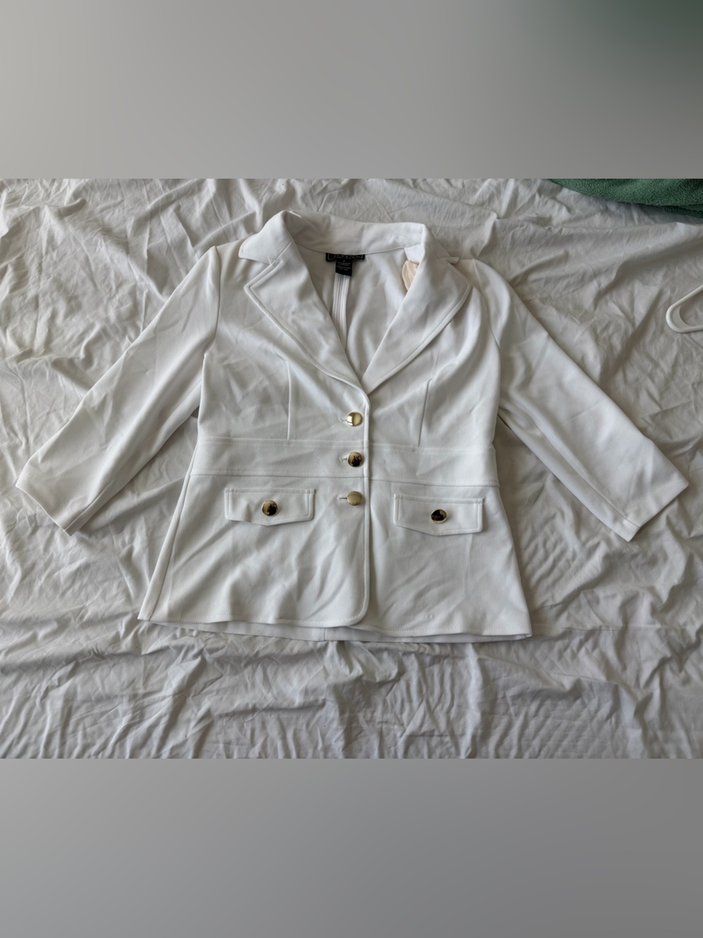 White blazer